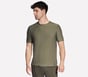 GO DRI All Day Tee, OLIVE / GRAY, full image number 0