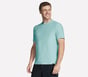 GO DRI All Day Tee, YELLOW / AQUA, full image number 2