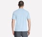 Off Duty Short Sleeve Henley, NATURAL / LIGHT BLUE, full image number 1