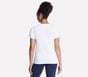 Diamond & Stripes Short Sleeve Tee, WHITE, full image number 1