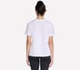 Velocity Tee, WHITE / TURQUOISE, full image number 1