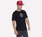 Performance Short Sleeve Tee, BLACK, full image number 3