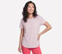 GO DRI Swift Stripe Tunic Tee, LILAC, full image number 0