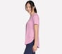 GO DRI Swift Stripe Tunic Tee, ROSE, full image number 2