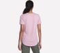 GO DRI Swift Stripe Tunic Tee, ARGENT / VIOLET, full image number 1