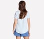 GO DRI Swift Stripe Tunic Tee, SIL / WHITE / BLUE, full image number 1