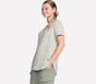 GO DRI Swift Stripe Tunic Tee, TAUPE / OLIVE, full image number 2