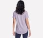 GO DRI Swift Stripe Tunic Tee, WHITE / BLUE, full image number 1