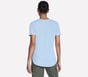 GO DRI Swift Stripe Tunic Tee, WHITE / LIGHT GRAY, full image number 1
