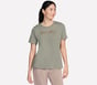 Dazzle Short Sleeve Tee, TAUPE / OLIVE, full image number 0