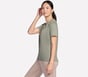 Dazzle Short Sleeve Tee, TAUPE / OLIVE, full image number 2