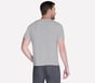 GO DRI Pima Short Sleeve V-Neck, LIGHT GRAY, full image number 1