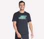 Nitro Short Sleeve Tee, BLACK, full image number 0