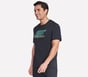 Nitro Short Sleeve Tee, BLACK, full image number 2