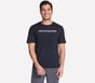 Heritage Short Sleeve Tee, SCHWARZ, full image number 0