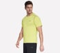 GO RUN Vapor Tee, NEON LIME / MULTI, full image number 2