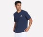 Skechers Devotion Tee, NVY, full image number 4
