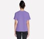 Motion Short Sleeve Tee, PURPLE / CORAL, full image number 1