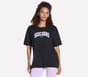 Skechers Destination Short Sleeve Tee, BLACK, full image number 0