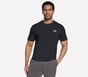 Skechers Fit Form Tee, BLACK, full image number 0