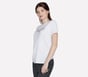 Shine Tee, WHITE, full image number 2