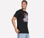 Skechers Basketball: Norman Tee, BLACK, full image number 2