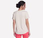 Skechsoft Elevate Tee, BLANC / MAUVE, full image number 1