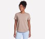 Skechsoft Elevate Tee, TAUPE / BROWN, full image number 2