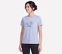 GO DRI Brisk Graphic Tee, BLACK / GUNMETAL / BLUE, full image number 2