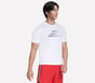 Brand Tee, WHITE, full image number 2