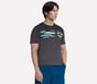 Matrix Tee, SCHWARZ / GRAU, full image number 2