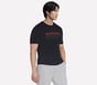 Script Tee, BLACK, full image number 2