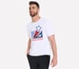 Golden Goal Tee, WHITE, full image number 2