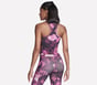 GO FLEX RIB Inbloom V-Neck Tank, NATUREL / BOURGOGNE, full image number 1
