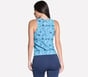 GO WALK Coastal Floral Tank, SILVER / LIGHT BLUE, full image number 1