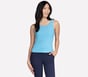GO WALK Luxe Rib Tank, STONE / BLUE, full image number 0