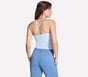 GO FLEX SLIM Strappy Tank, SIL / WIT / BLAUW, full image number 1