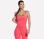 GO FLEX SLIM Strappy Tank, TAUPE / CORAL, full image number 3