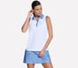 Fairway Polo Tank, GRAY / LIGHT BLUE, full image number 3