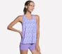 Tempo Singlet, TEAL / PURPLE, full image number 0