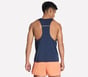 GO RUN Vapor Singlet, NAVY, full image number 1