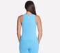 GO WALK Shelf Bra Tank, GRIS PIERRE / BLEU, full image number 1