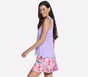 GO DRI Swift Polo Tank, VIOLET / CORAIL, full image number 2