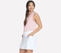 GO DRI SWIFT Polo Tank, WHITE / PINK, full image number 3