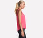 Stride Performance Tank, TAUPE / CORAL, full image number 3