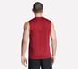 GO DRI Charge Muscle Tank, BURGUNDY / GOLD, full image number 1