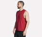GO DRI Charge Muscle Tank, BURGUNDY / GOLD, full image number 2