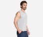 GO DRI Charge Muscle Tank, LIGHT GRAY, full image number 4