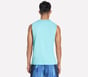 GO DRI Charge Muscle Tank, TURQUOISE / LAVENDER, full image number 1