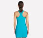 GO FLEX RIB V-Neck Tank, NAVY / GREEN, full image number 1